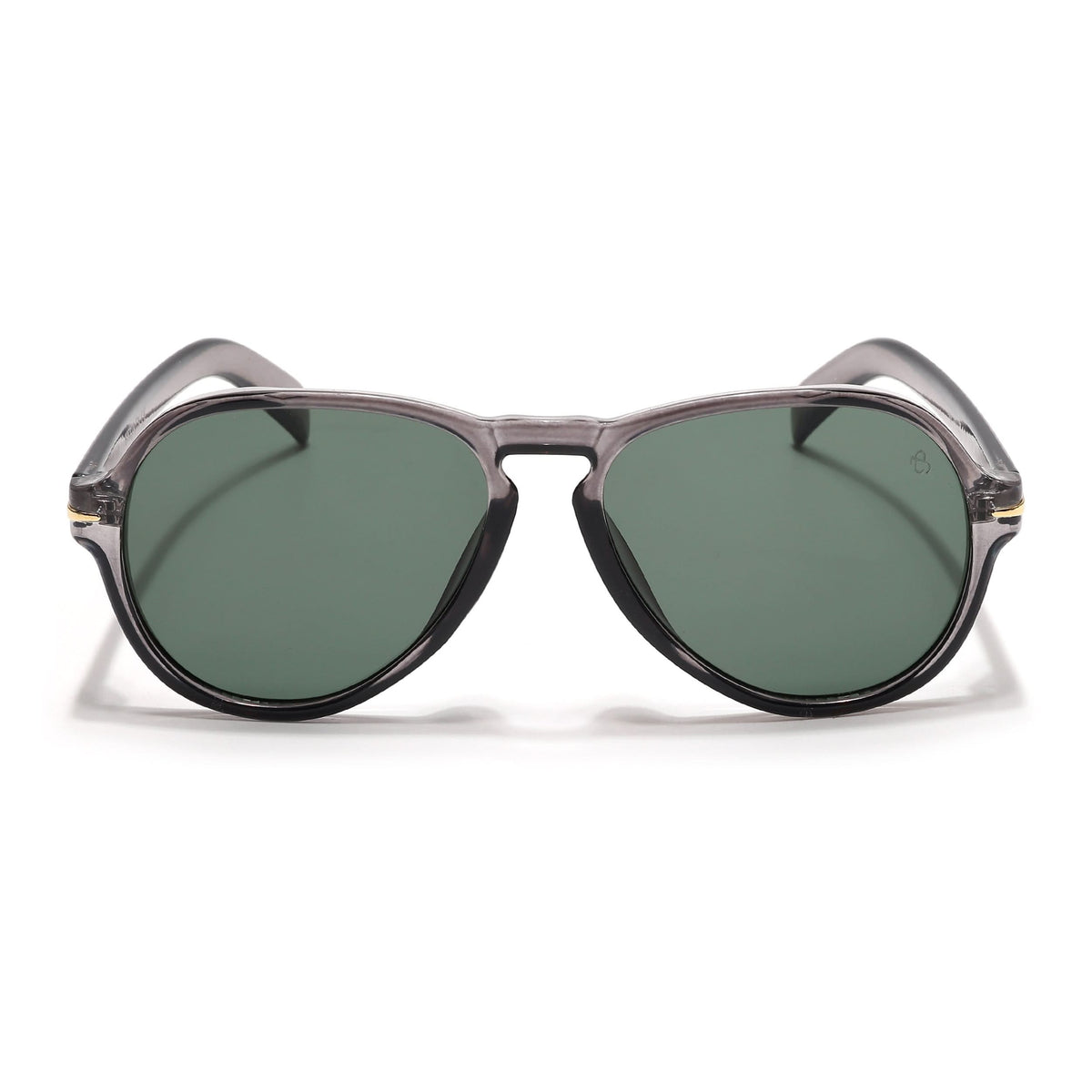 Eyejack Transparent Grey Aviator Sunglasses for Men and Women - view 4