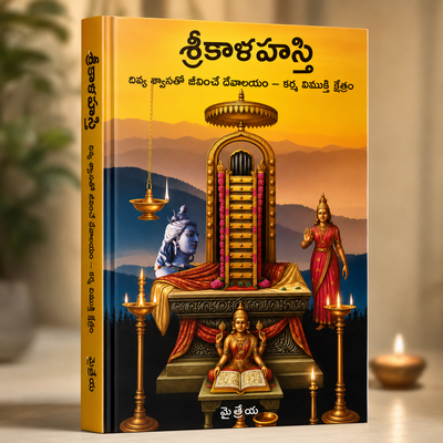 Sri Kalahasti Spiritual & Devotional Telugu Instant ebook( శ్రీకాళహస్తి – దివ్య ధ్యానంతో జీవించే దేవాలయం)