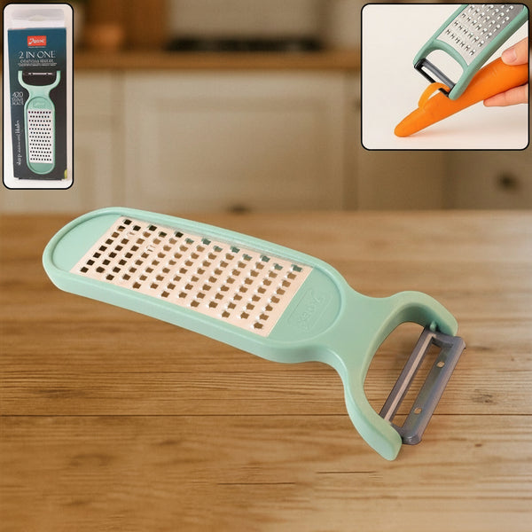 Apex 2-in-1 Vegetable Grater Peeler Combo Tool
