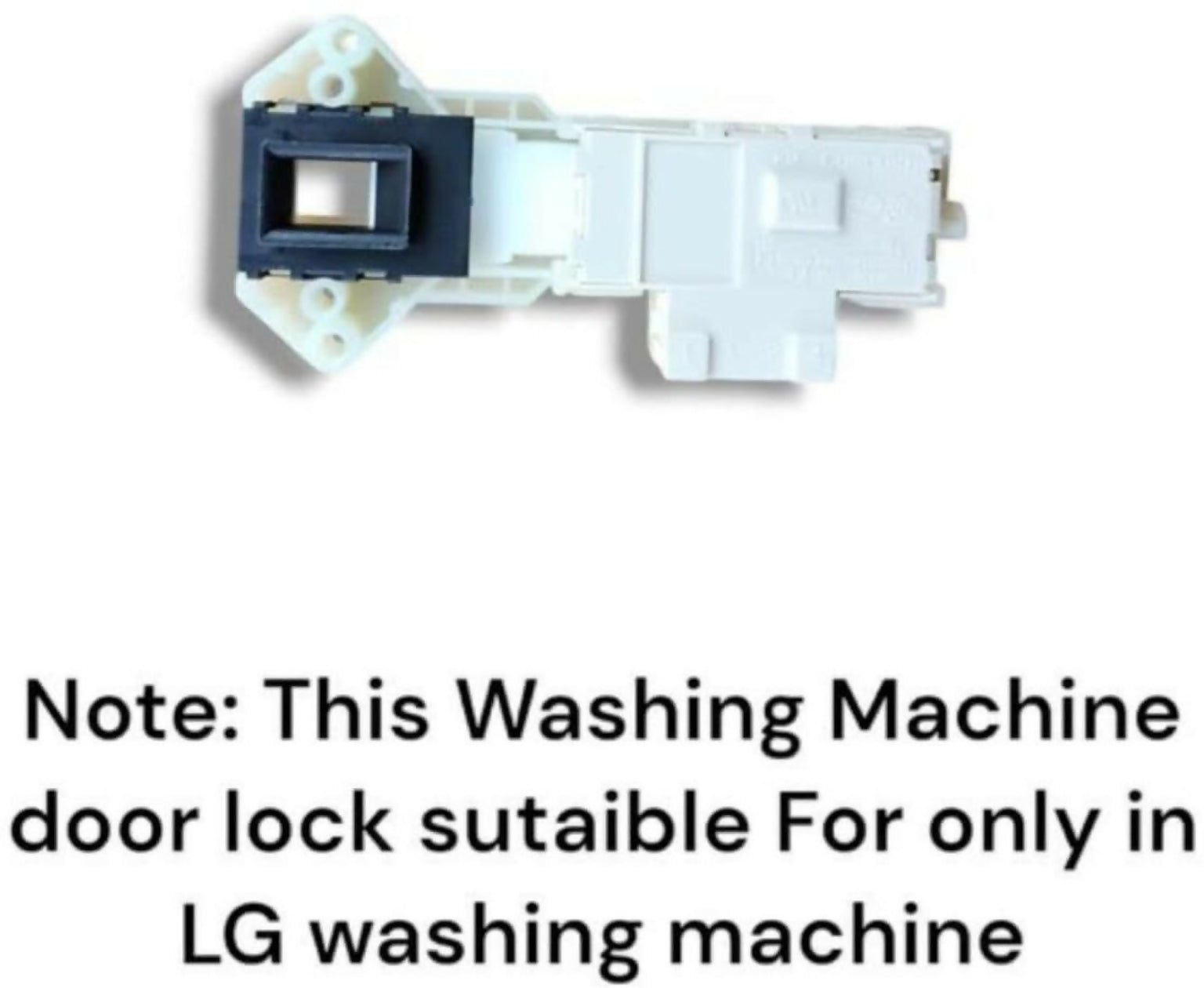 Front Load Washing Machine Door Lock Switch Compatible with LG Models | Replacement Spare Part | Pack of 1