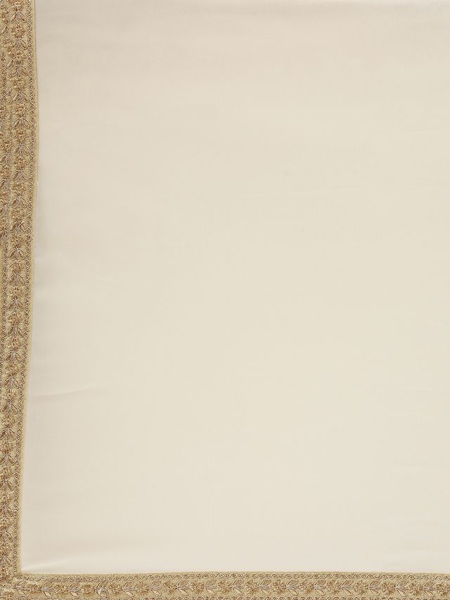 Bollywood Vogue Ready To Wear Pink N Off White Embroidered Sharara Suit