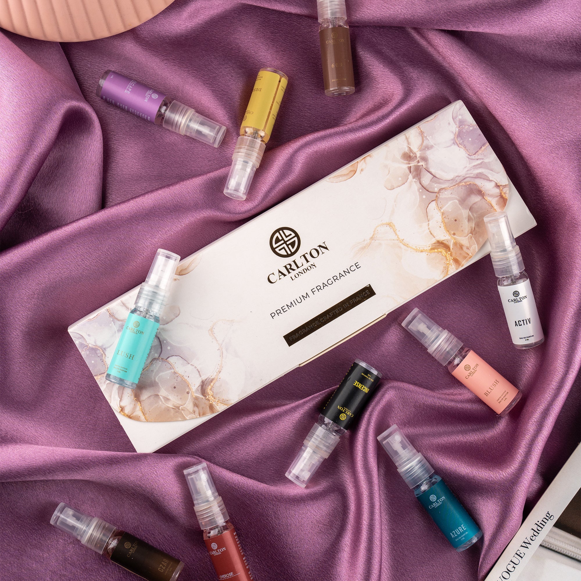 Unisex Premium Fragrance Pack of 10X5 ML Each - CLPLG027