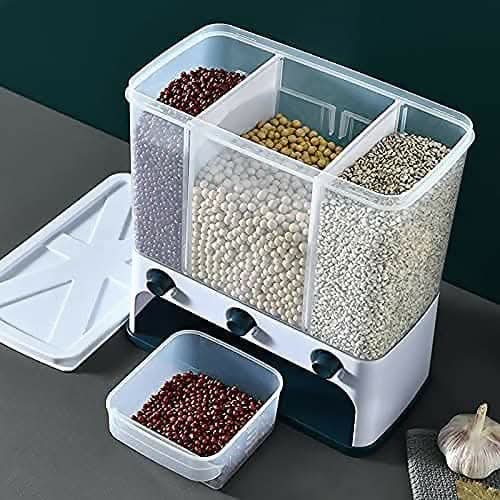 3 Grid Wall Mounted Dry Food Dispenser Hayagreeva Enterprises