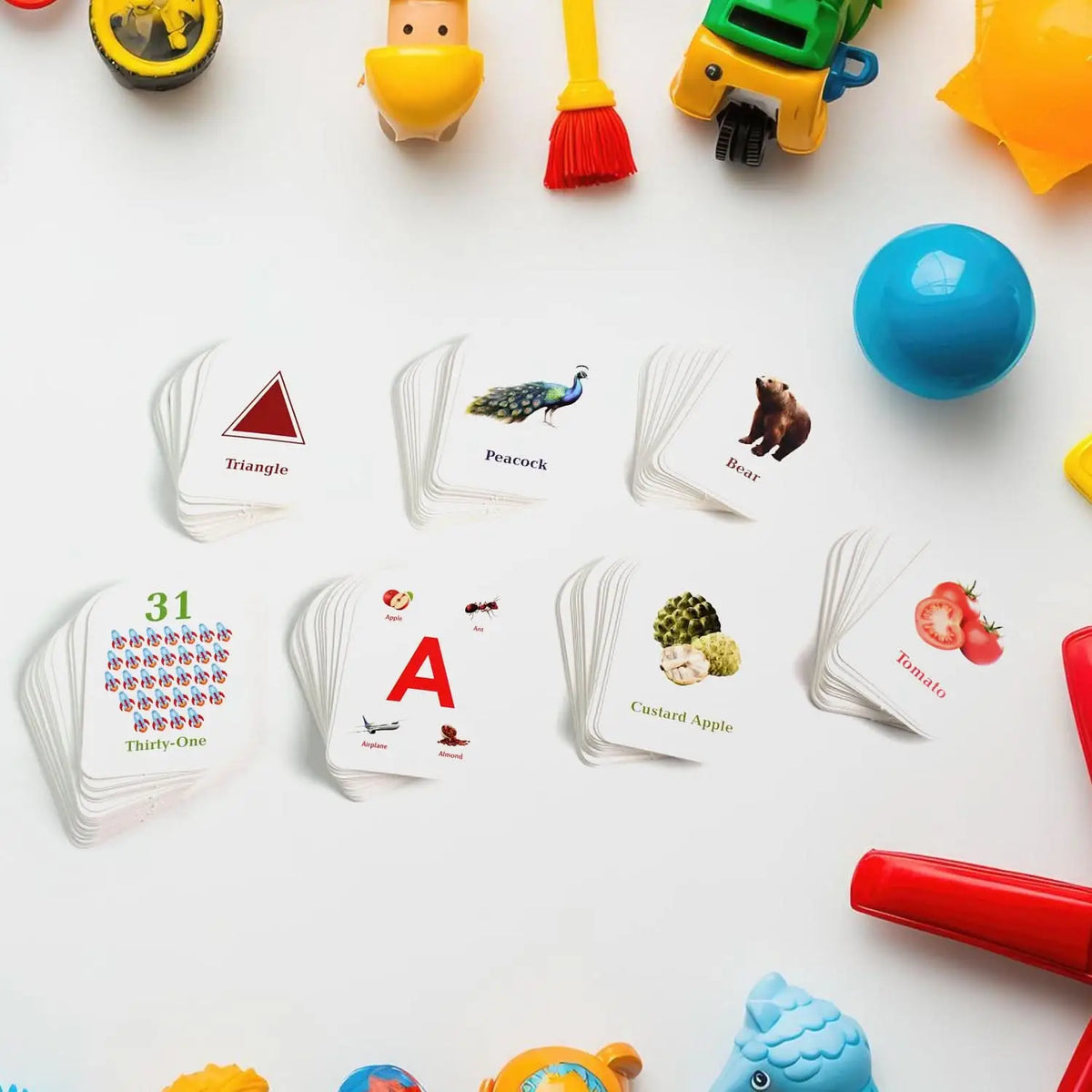 7-in-1 Kidkraft Early Learner Flashcard Combo Set ( 224 Pc Card) HP DD