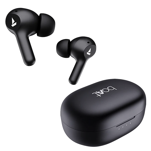 boAt Airdopes 71 Wireless Earbuds, 40H Playtime– Active Black Halfpe Deals