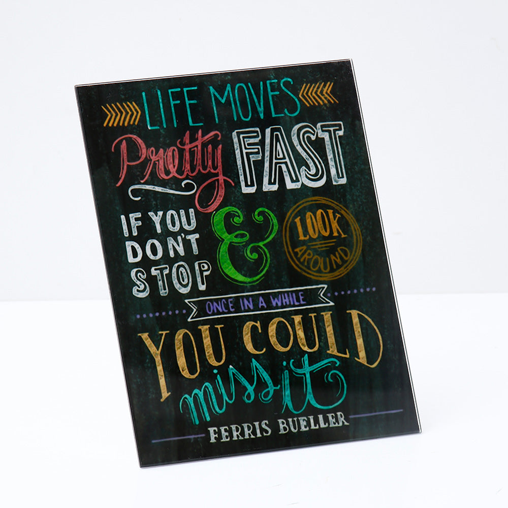 Archies Life Moves Pretty Fast Wall Plaque – View 3