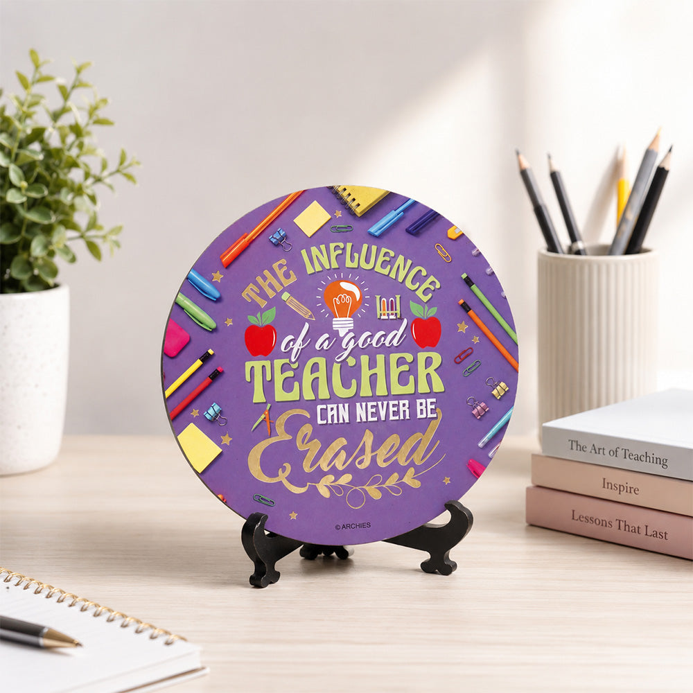 Archies Teacher Appreciation Decorative Plate – The Influence of a Good Teacher