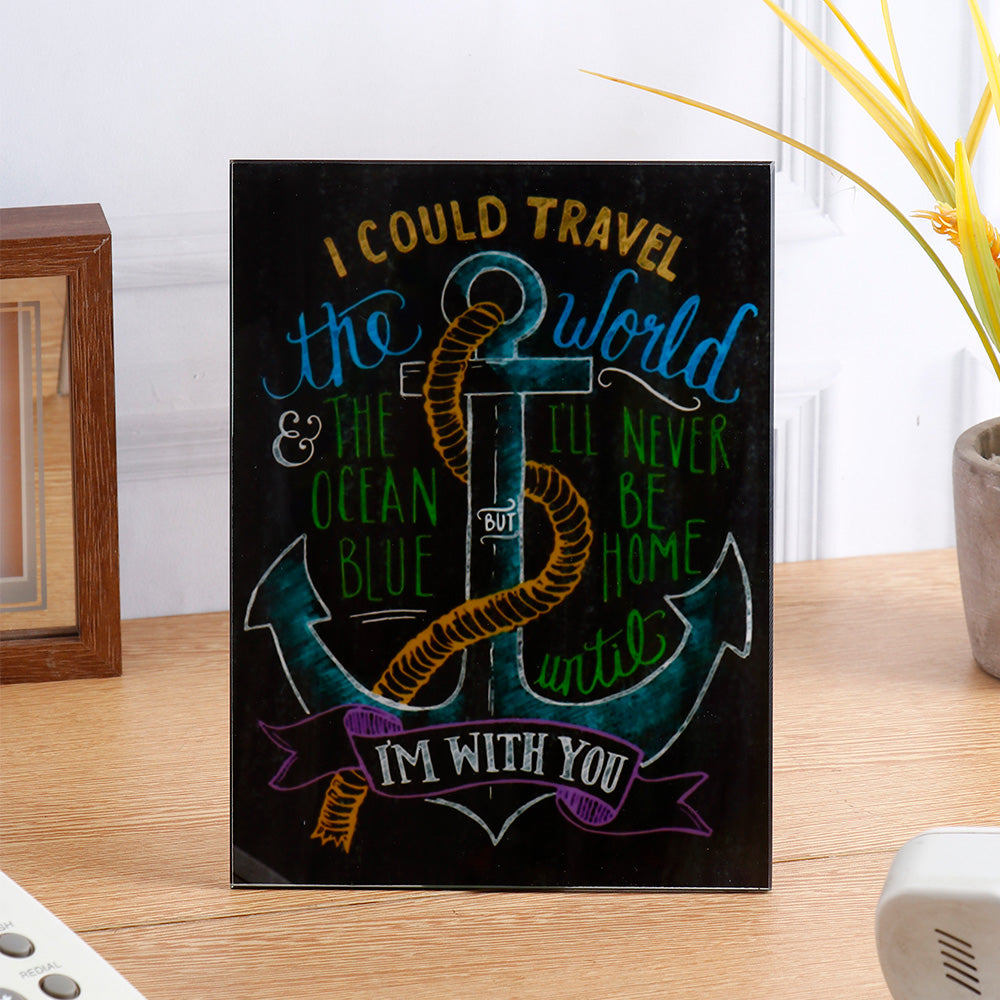 Archies I Could Travel the World Wall Plaque