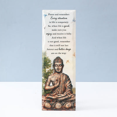 Archies 'Buddha Life Situations' Painted Tile – View 2