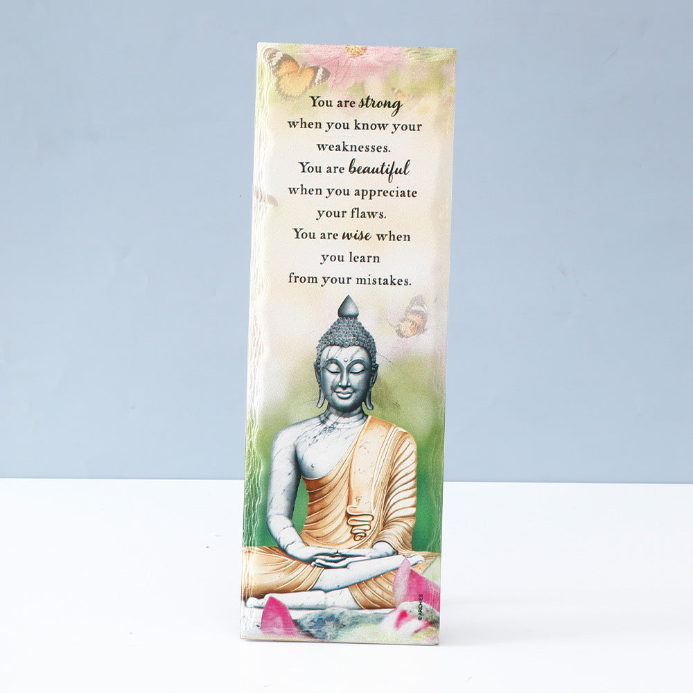 Archies 'Buddha Inspirational' Painted Tile – View 2