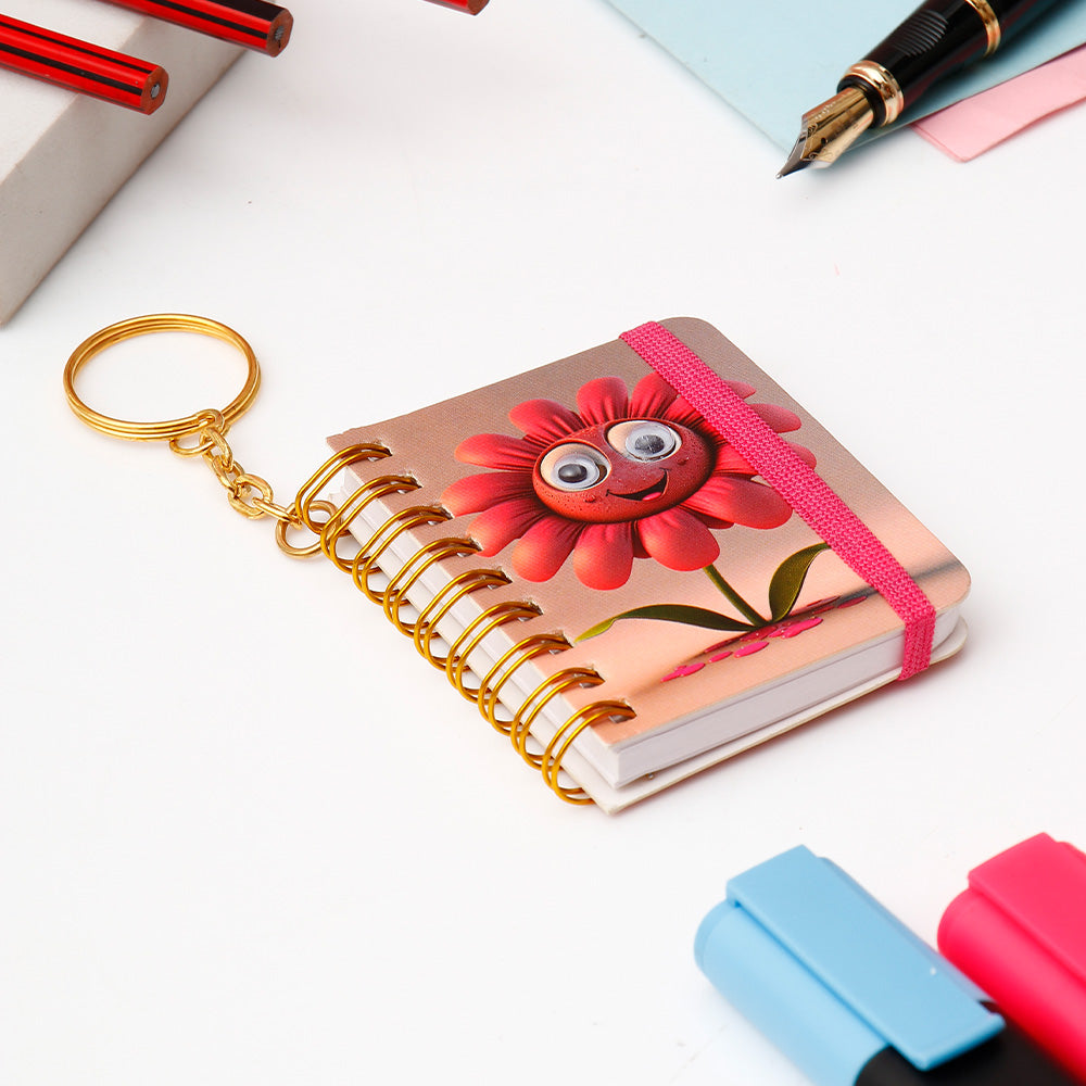 Archies Blooming Flower Spiral Notebook Diary