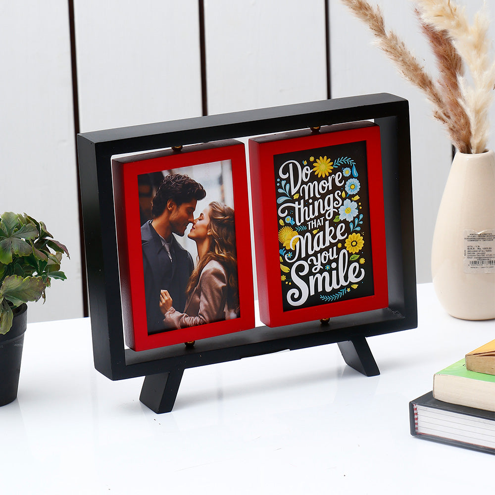 Archies Do More Things That Make You Smile Rotating Quote Frame