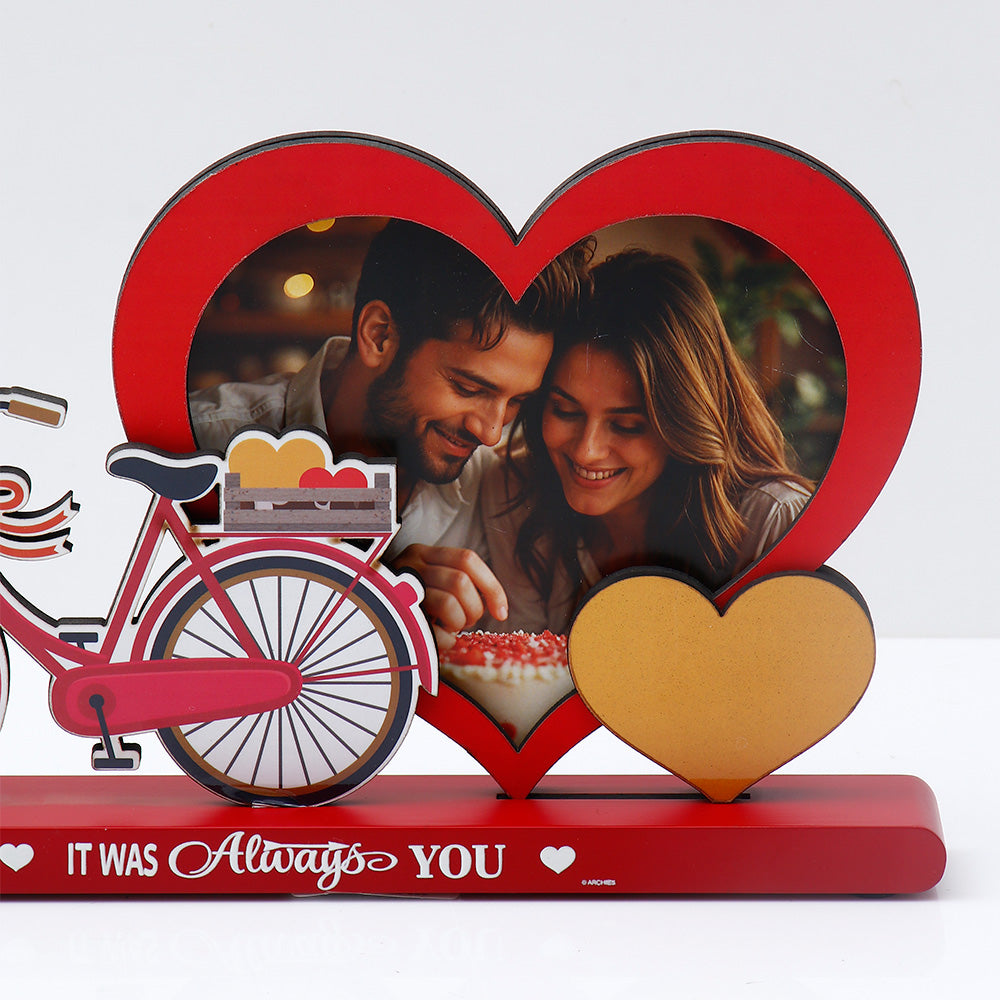 Archies Always You Bicycle Photo Frame – View 3
