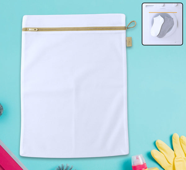 Large Mesh Laundry Bags For Delicates With Premium Zipper Travel Storage Organize Bag Clothing Washing Bags For Laundry Blouse Bra Hosiery Stocking Underwear Lingerie (1 Pc)