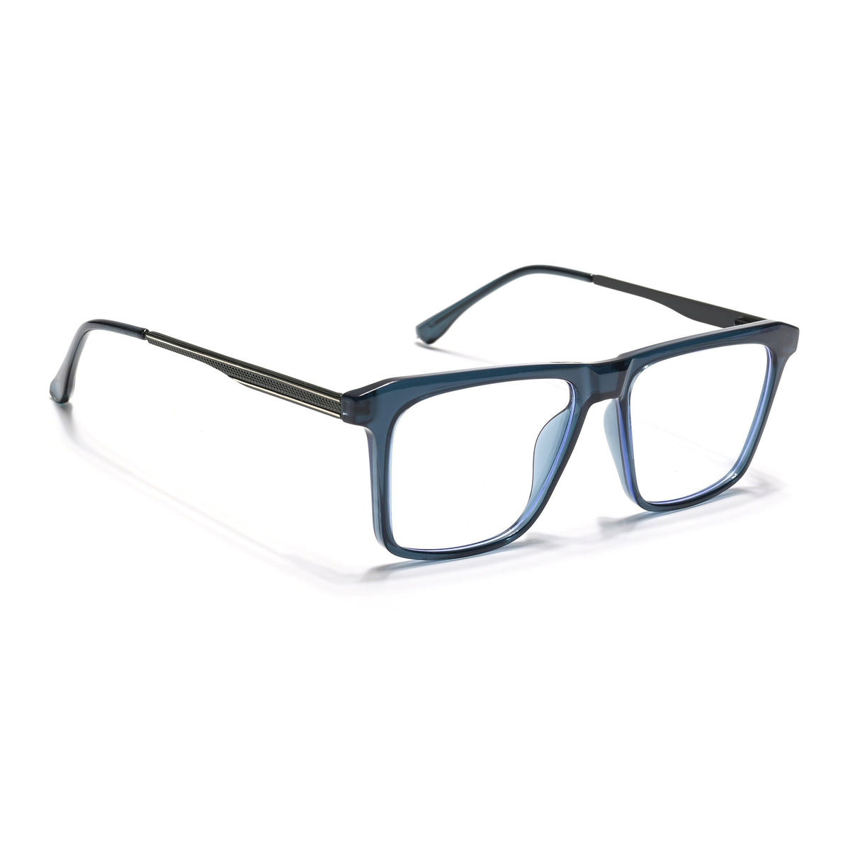 Eyejack Essentials Sea Green Square Eyeglasses for Men and Women - Style 1435 - view 1