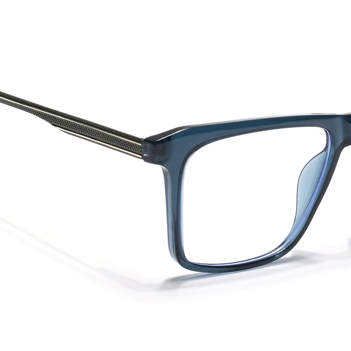 Eyejack Essentials Sea Green Square Eyeglasses for Men and Women - Style 1435 - view 3