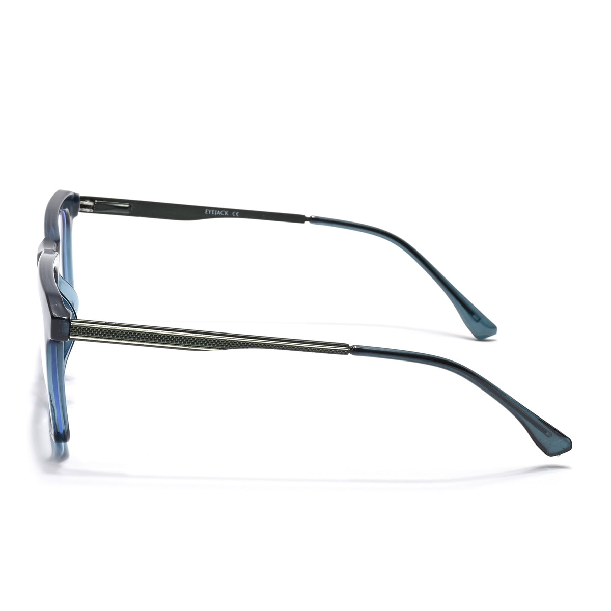 Eyejack Essentials Sea Green Square Eyeglasses for Men and Women - Style 1435 - view 5