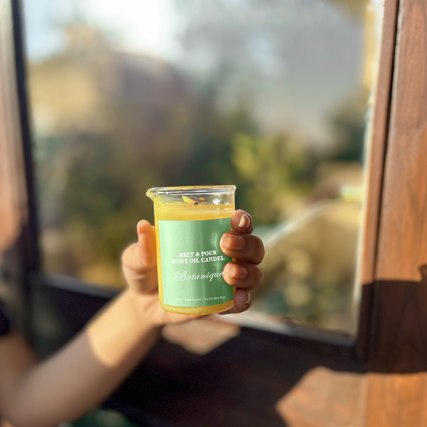 Melt & Pour Aromatherapy Body Oil Candle – Botanique (Tea Tree & Lemongrass) by Amantya Care Amantya Care