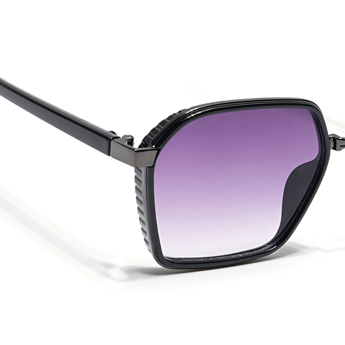 Eyejack Grey Square Sunglasses for Men and Women - Style L837 - view 5