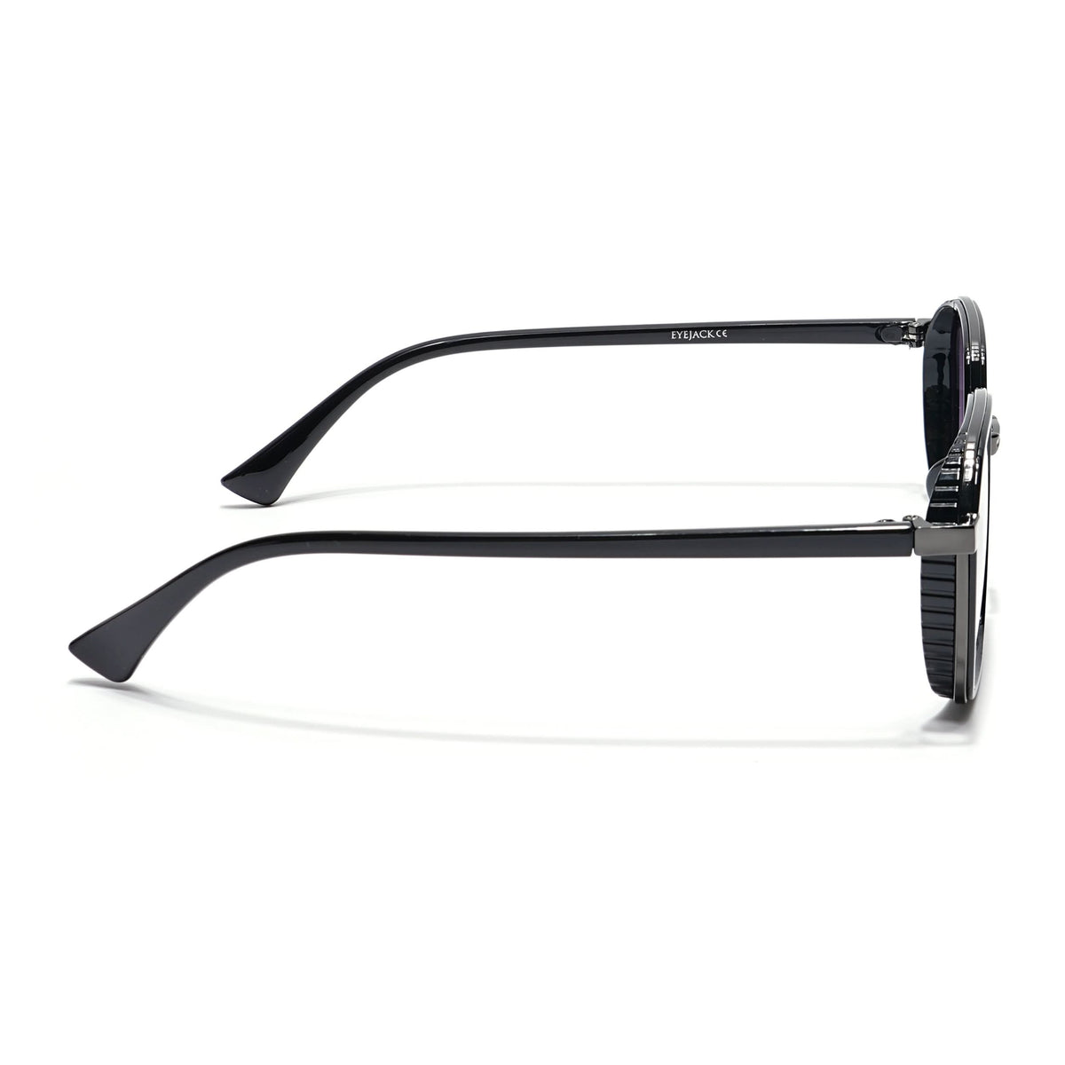 Eyejack Grey Square Sunglasses for Men and Women - Style L837 - view 7