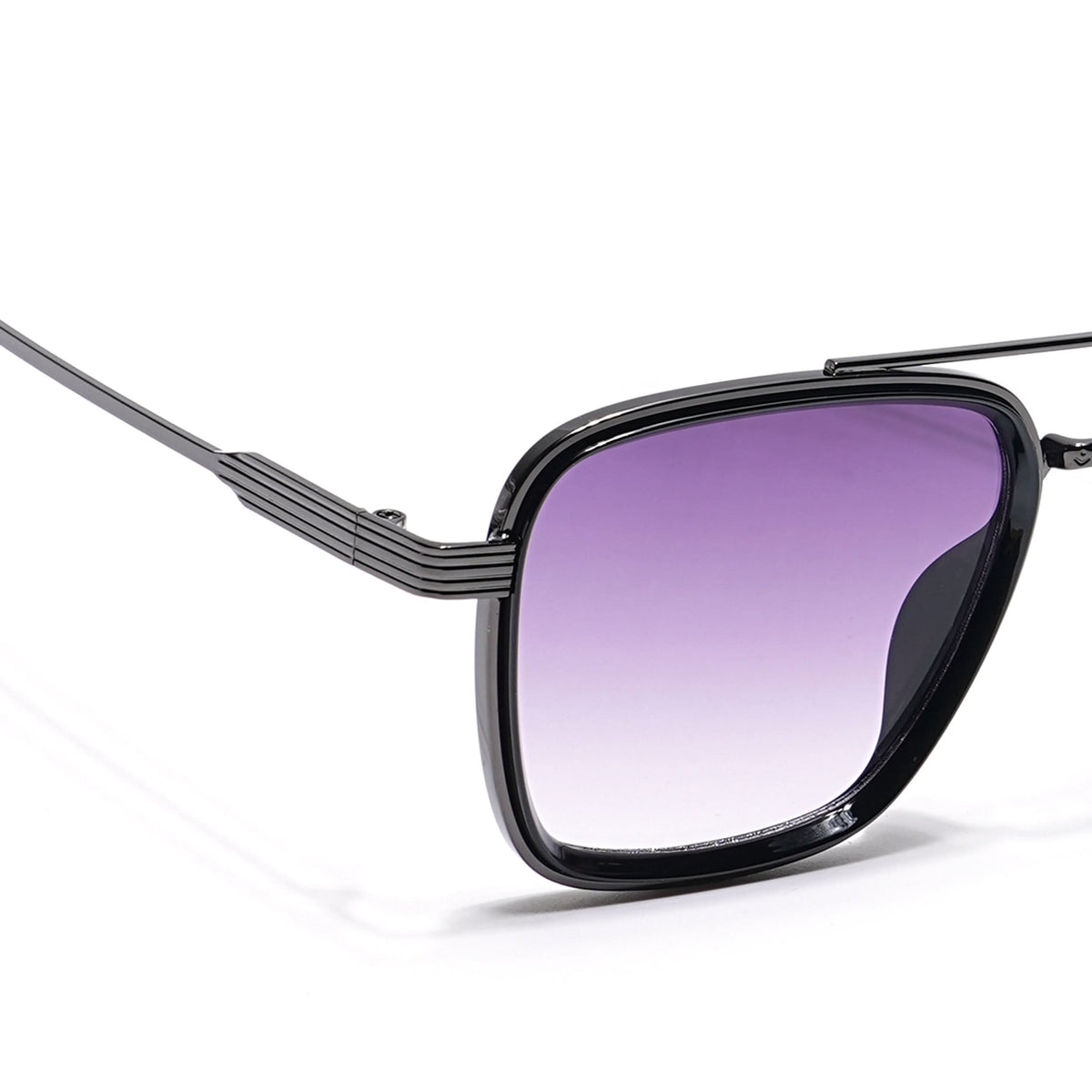Eyejack Grey Square Sunglasses for Men and Women - Style L834 - view 5