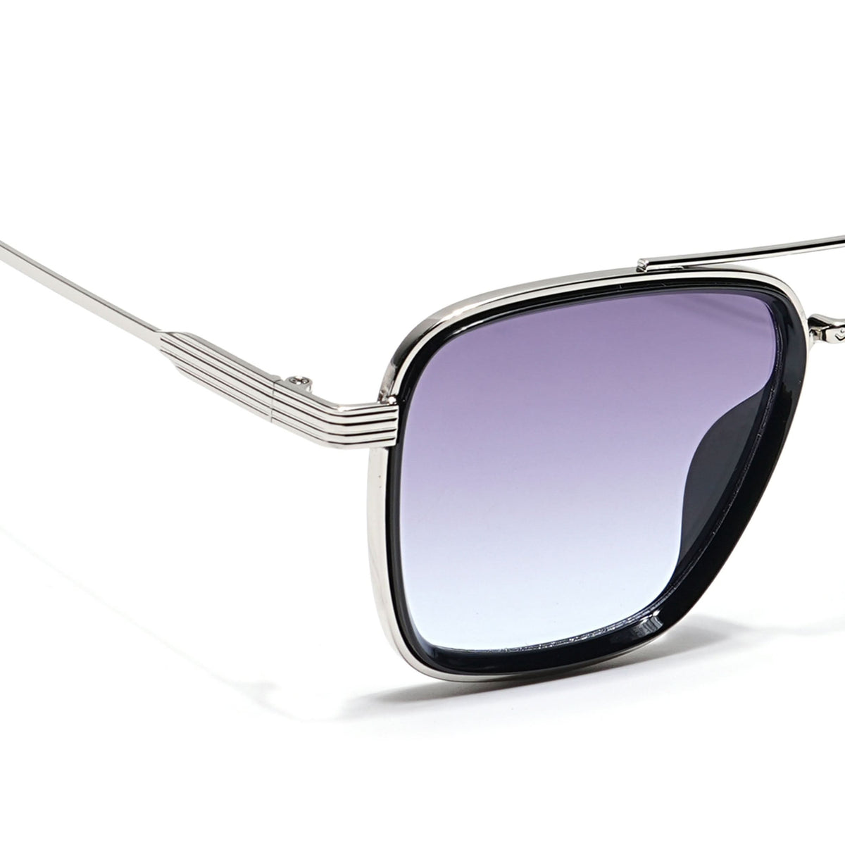 Eyejack silver Square Sunglasses for Men and Women - Style L835 - view 3