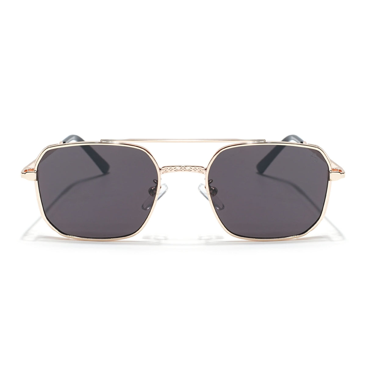 Eyejack Golden Square Sunglasses for Men and Women - view 4