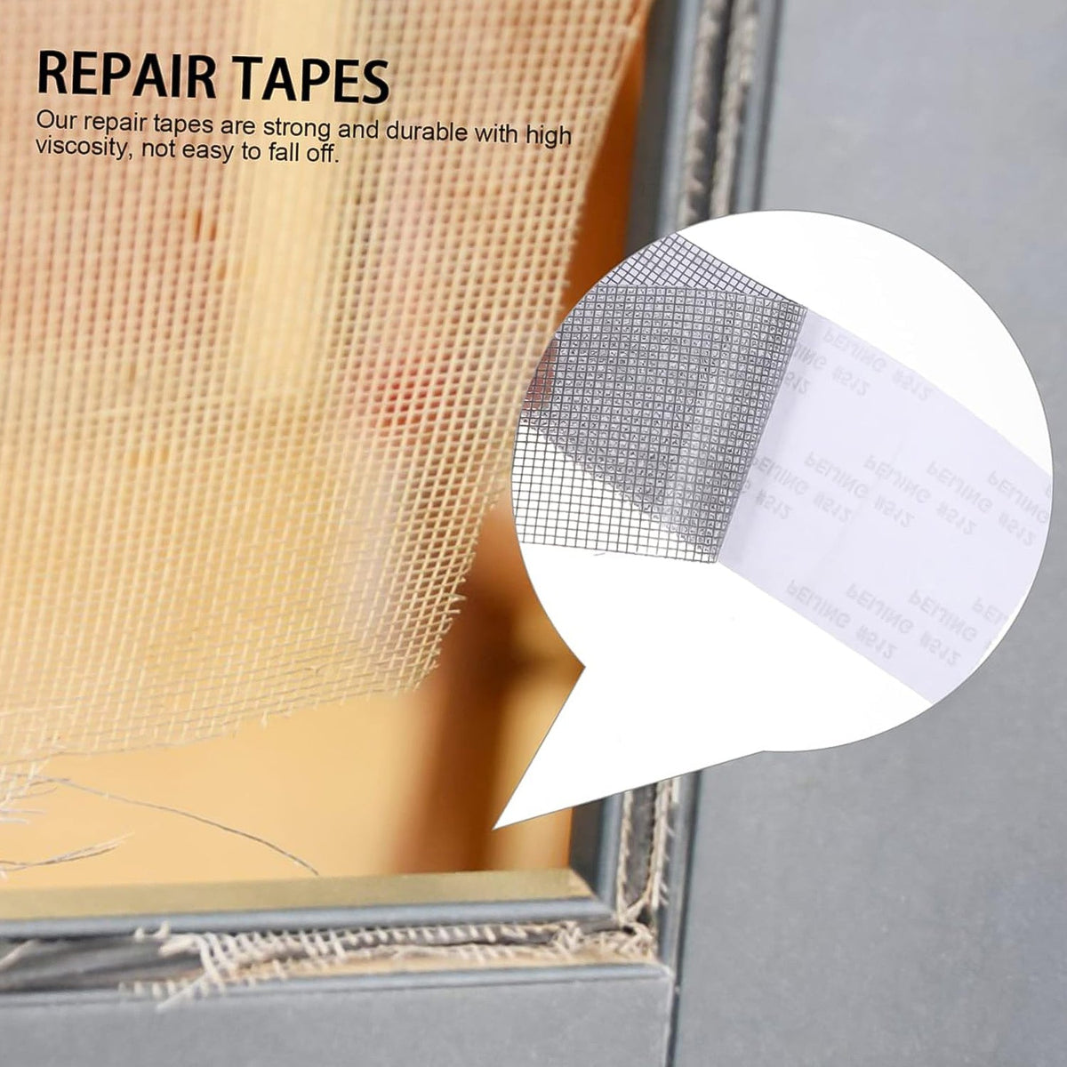 Self-adhesive Mosquito Net Repair Tape 2m X 5cm Roll 1 Pc HP DD