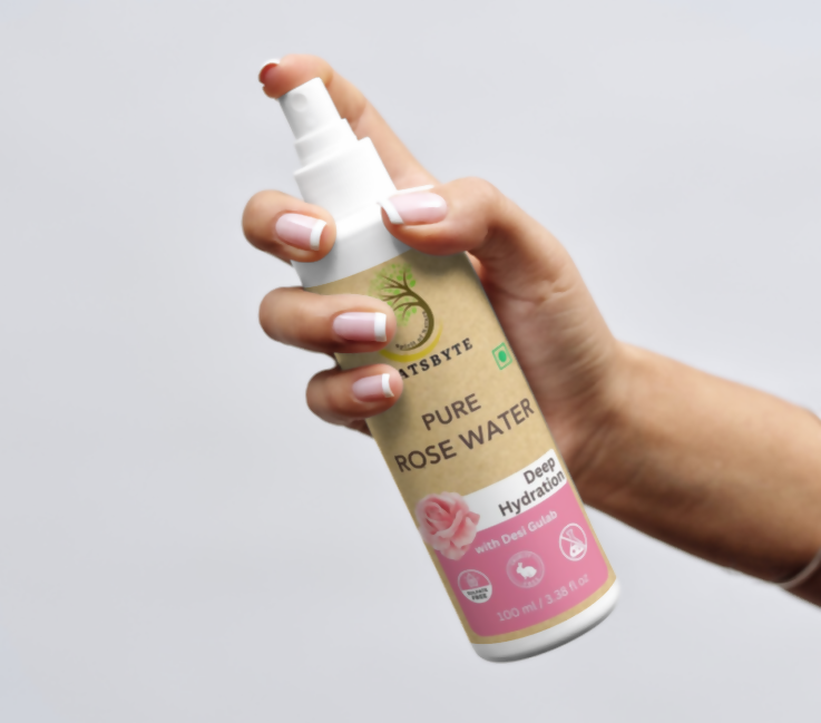 The Earth Trading 100% Pure & Natural Rose Water (100 ml) The Earth Trading company