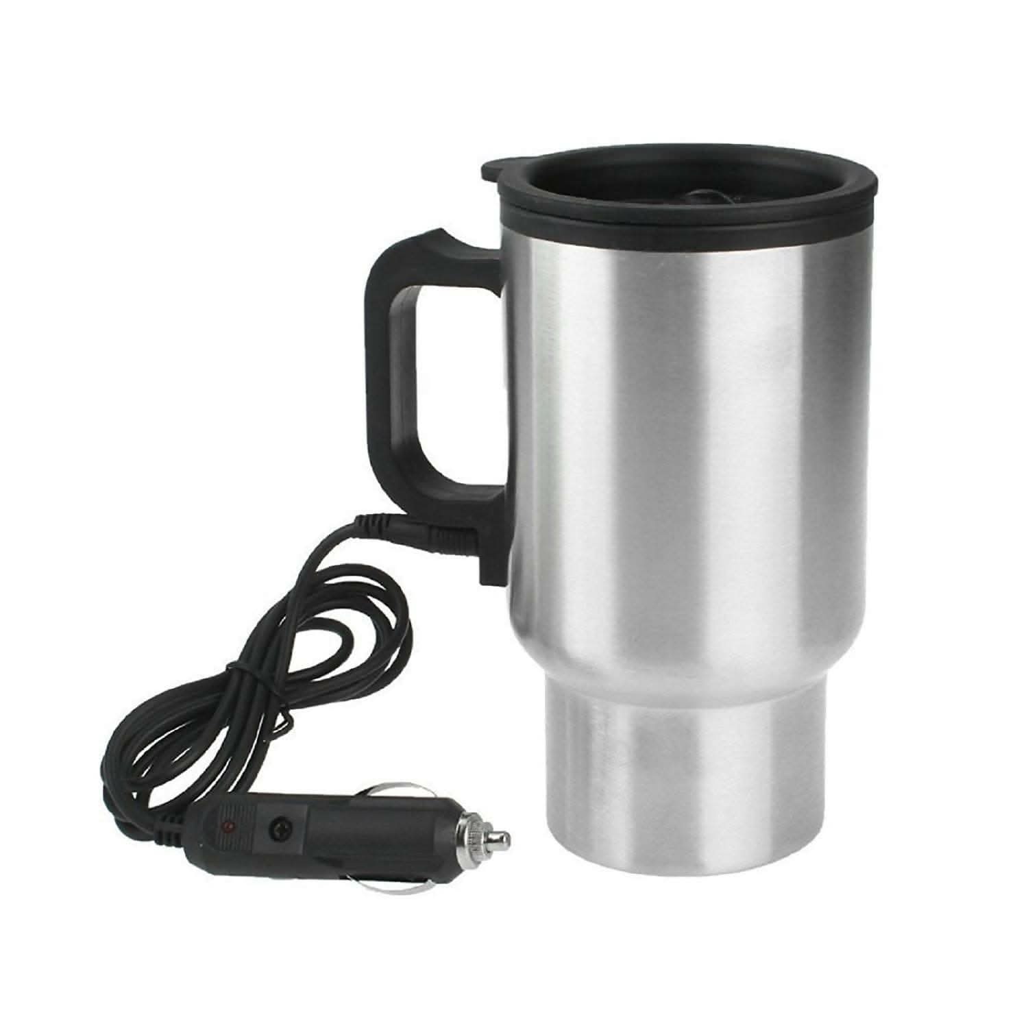 Car Heating Cup Stainless Steel Travel Electric Kettle - HalfPe