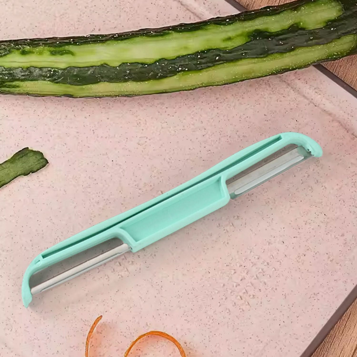 Double Side Potato Peeler Stainless Steel Peeler Cutter (1 Pc) HP DD