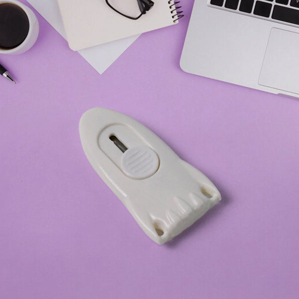 Mini Cloud Box Cutter Portable Cute Box Cutter Utility Retractable Art Knives Letter Opener Envelope Slitter Office School Supplies Stationery (1 Pc)