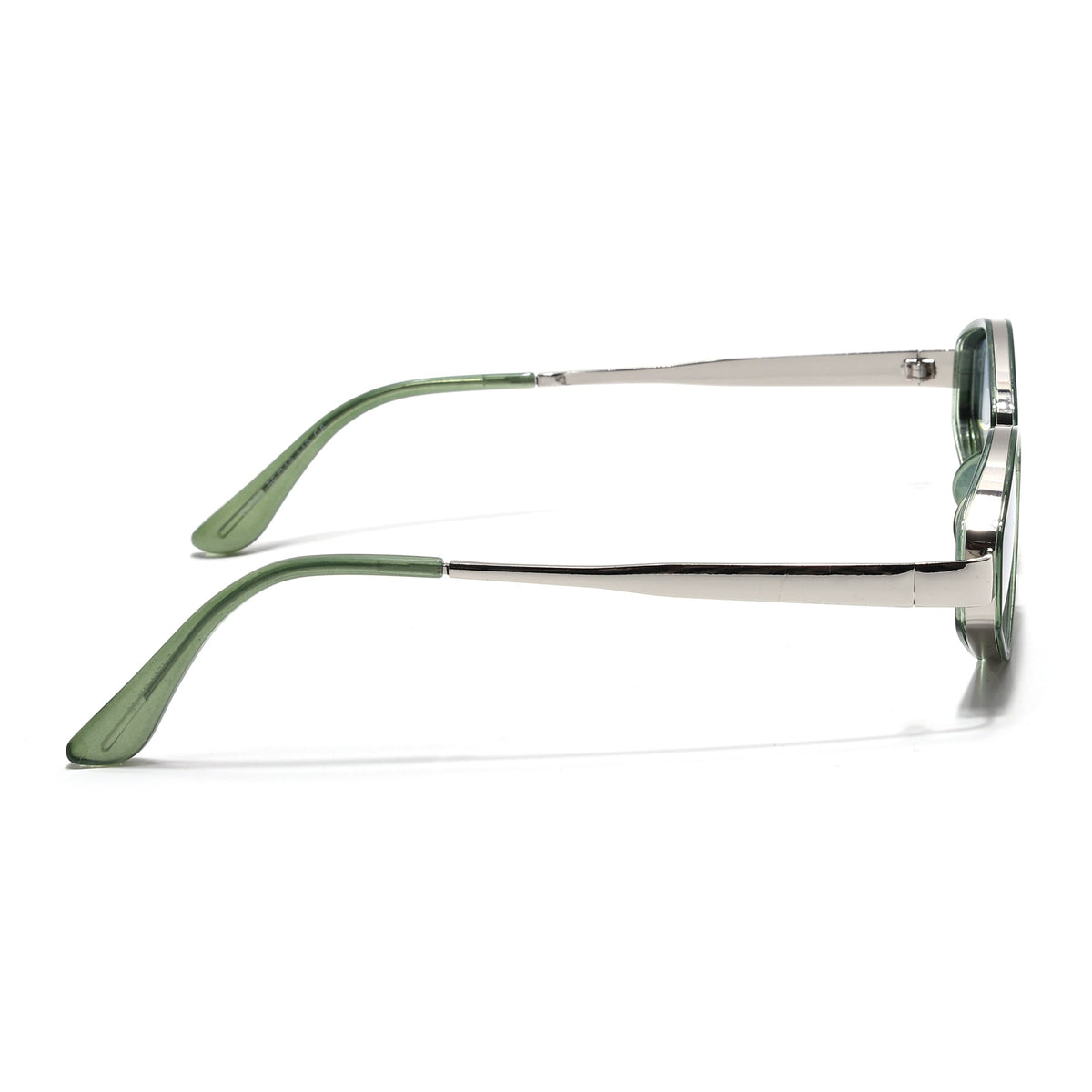 Hunter Silver & Green Hexagonal Sunglasses for Men and Women - view 7