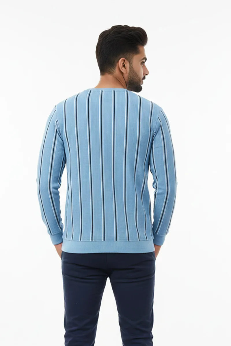 Men's Cotton Blend Round Neck Casual Sweatshirts
