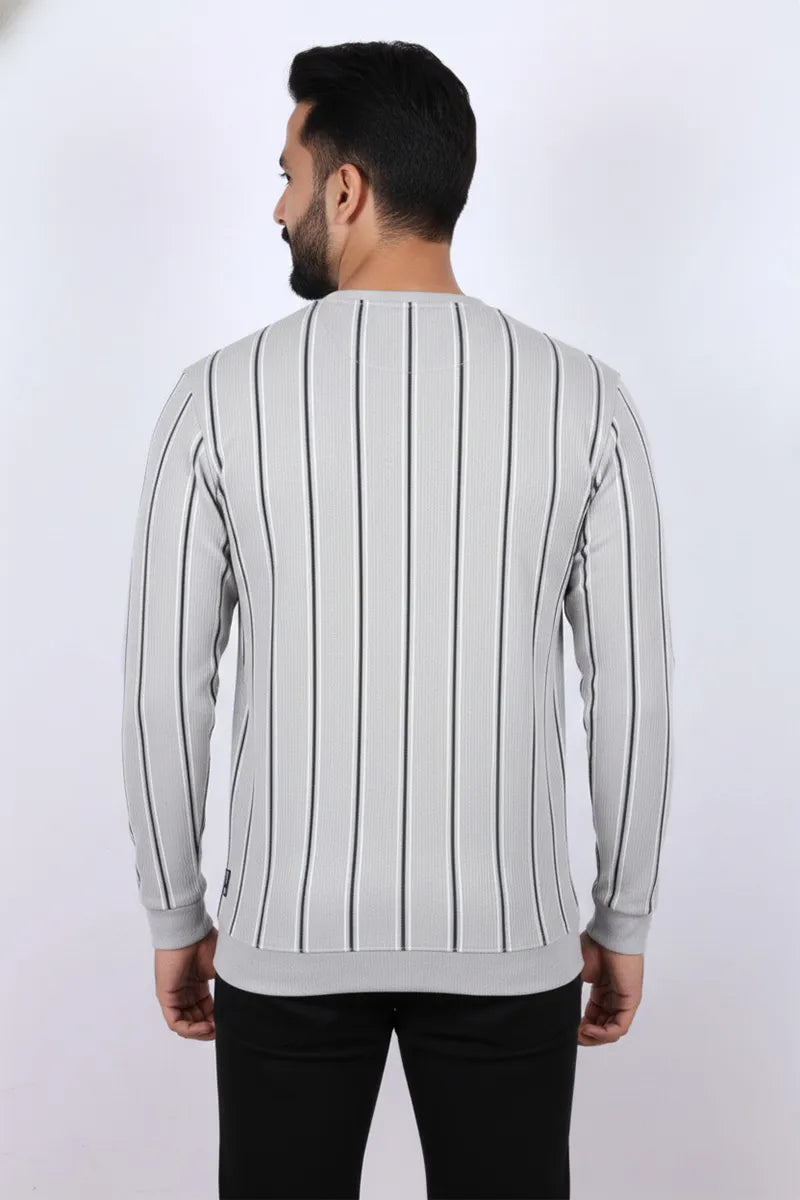 Men's Cotton Blend Round Neck Casual Sweatshirts