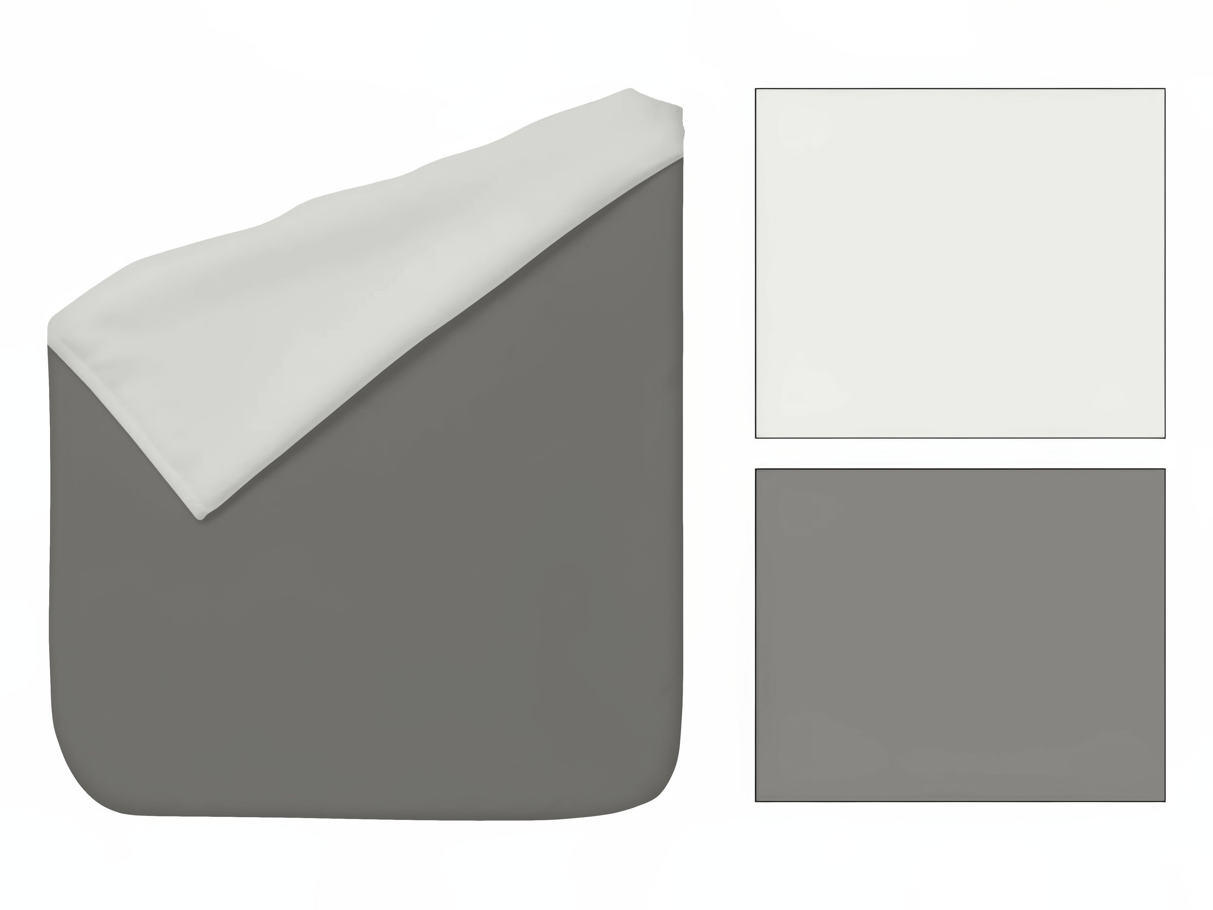 Quirky Home Nest Collection 220 GSM Double Bed Solid Reversible Comforter