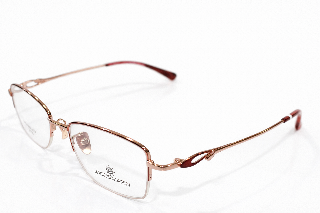 Fancy Half Rim Oval Frame For Women 140mm