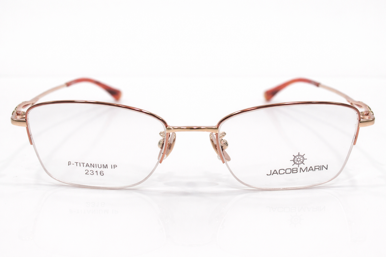 Fancy Half Rim Oval Frame For Women 140mm