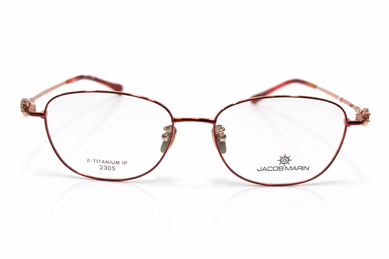 Fancy Full Rim Cat-Eye Frame For Men & Women 142mm