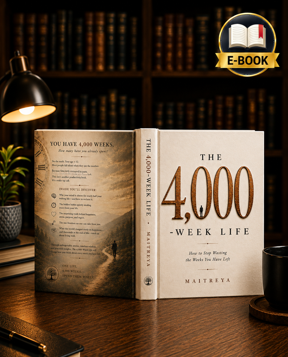 The 4,000 weeks life: How to stop wasting the weeks you have left (Instant eBook)