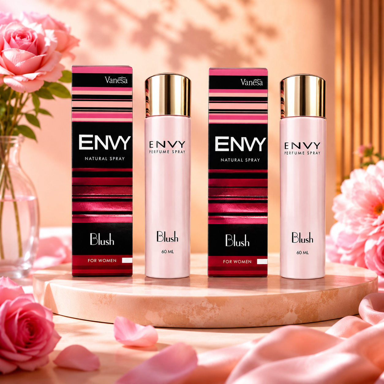 Envy Blush Perfume, 60 ml, Pack of 2