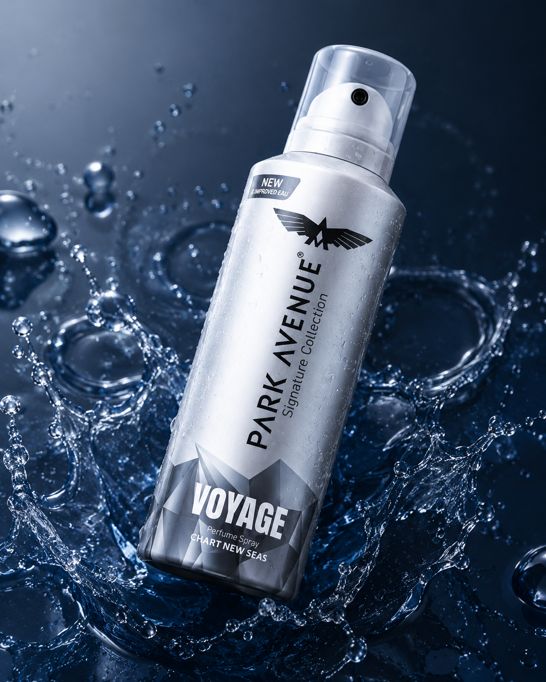 Park Avenue Men's Signature Deo, Voyage, 130ml (Pack of 3)