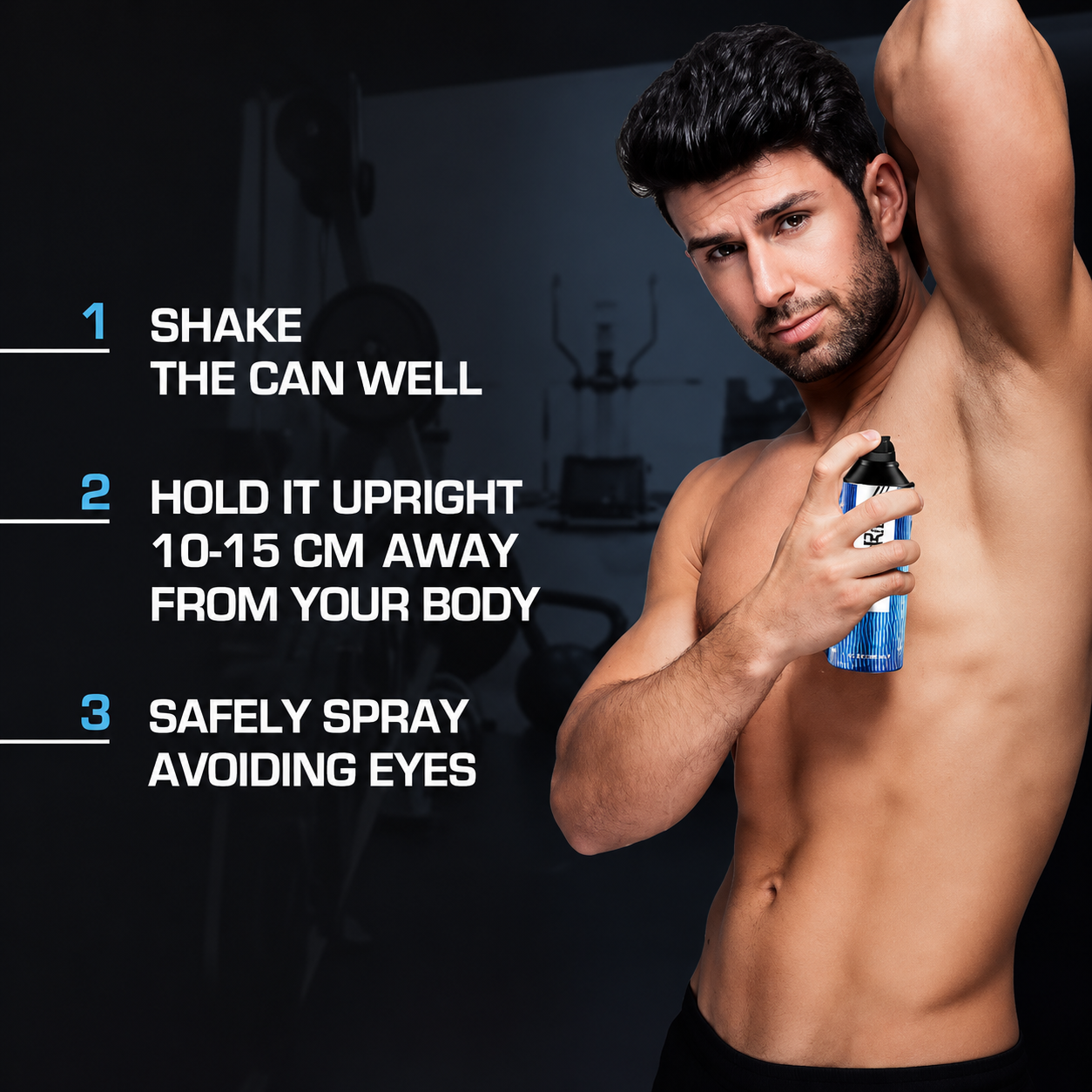 Wild Stone Activ Deodorant for Men ,Pack of 3 (150ml each)
