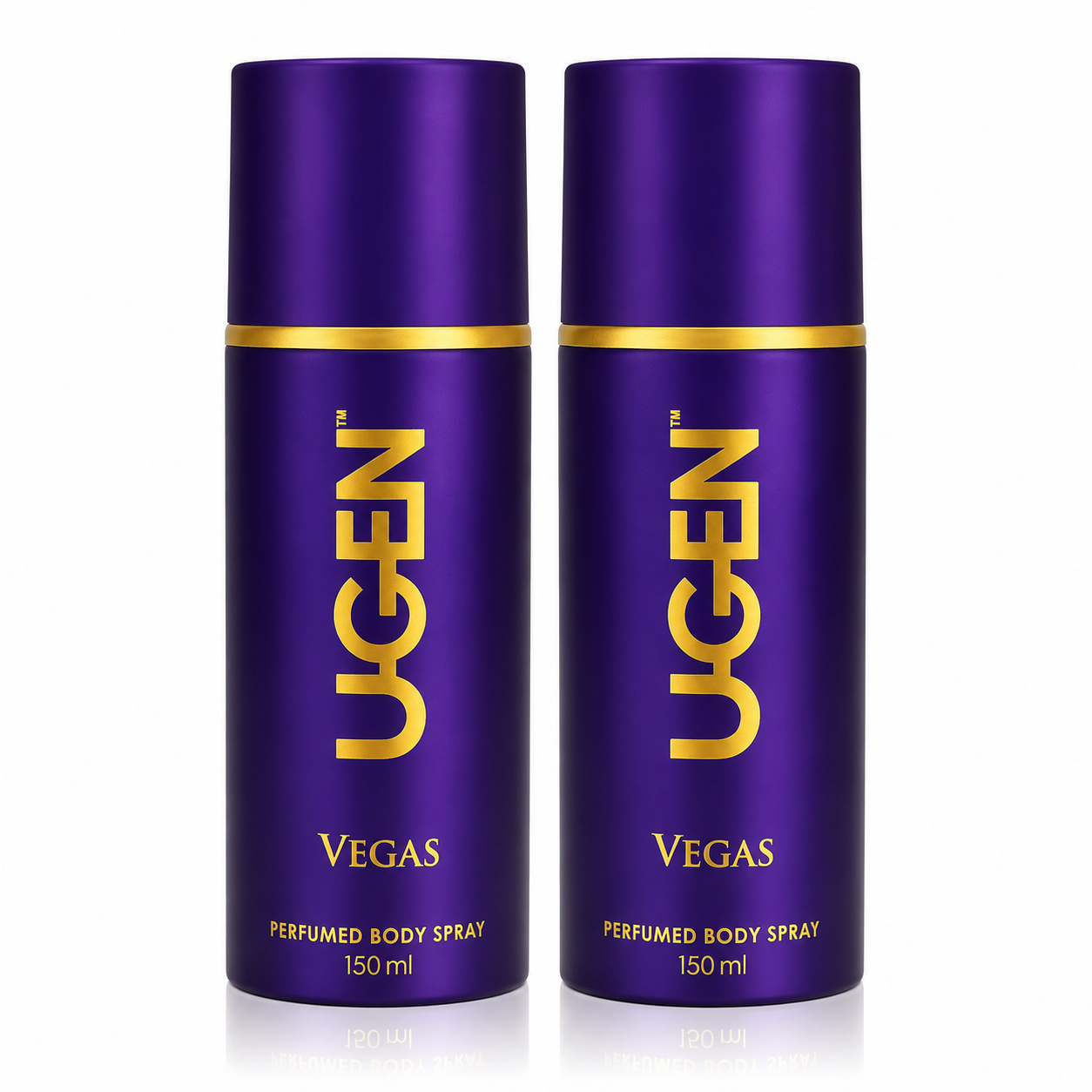 Ugen Vegas Deodorant 150Ml (Pack Of 2)