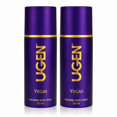 Ugen Vegas Deodorant 150Ml (Pack Of 2)