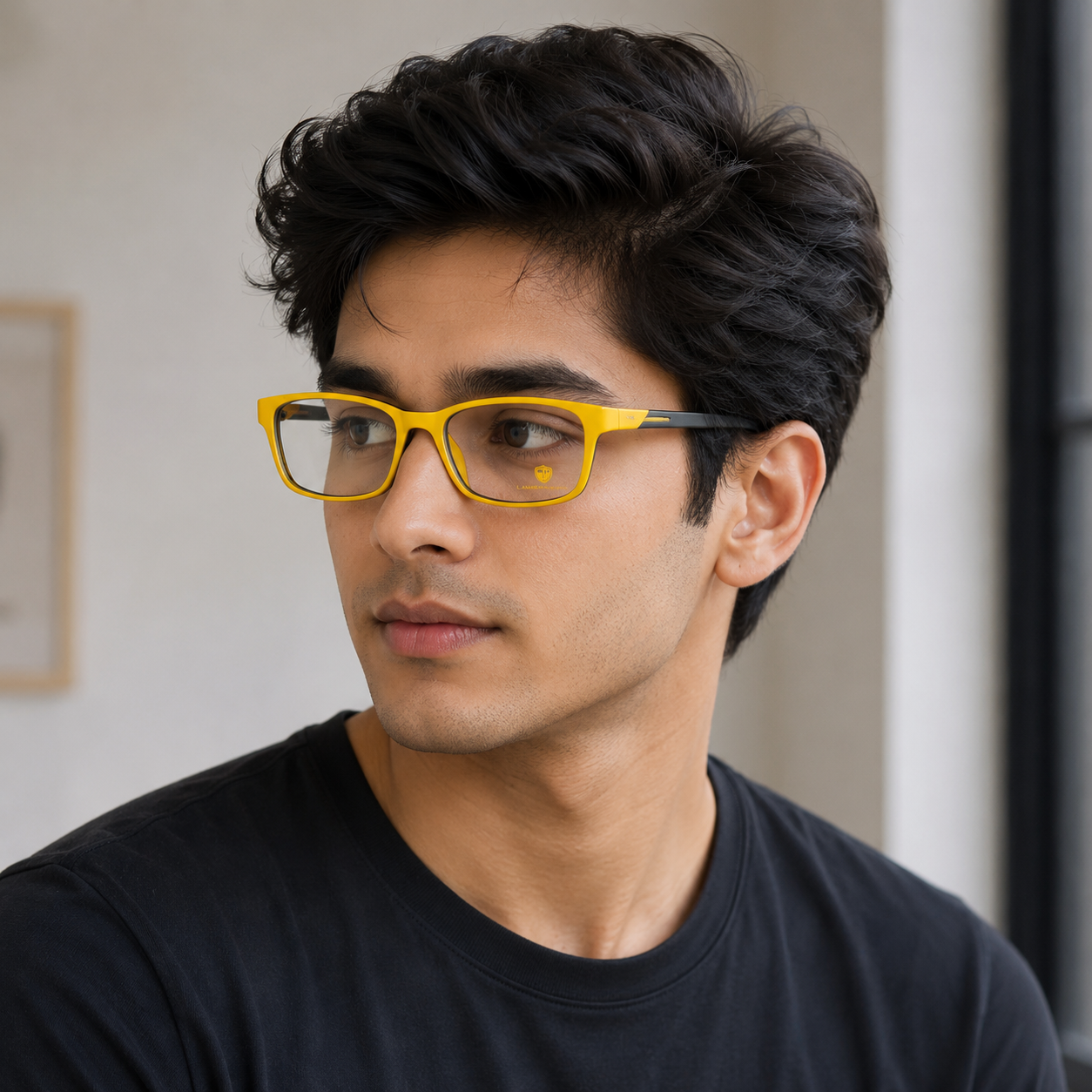 Fancy Full Rim Rectangle Frame For Men & Women 143mm
