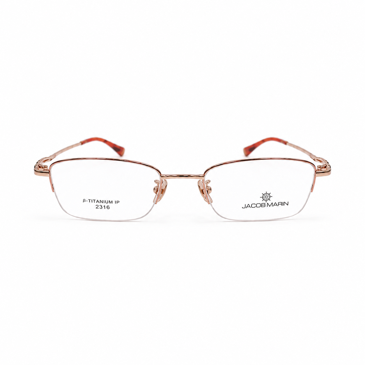 Fancy Half Rim Oval Frame For Women 140mm