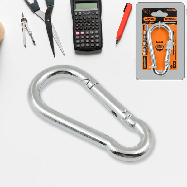 Snap Hook With Screw-stainless Steel Snap Hook Clip Heavy Duty Carabiner Clip (10100 Mm 1 Pc)