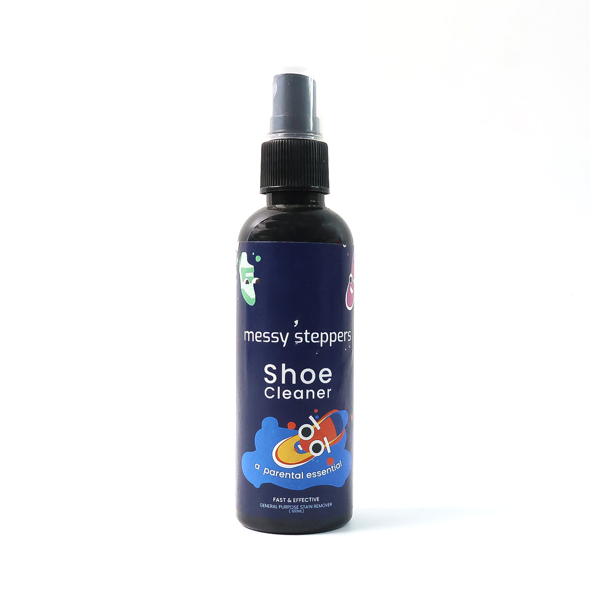Messy Steppers Shoe Cleaner Spray - (120ml 1 Pc)