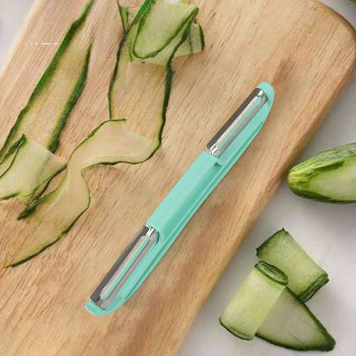 Double Side Potato Peeler Stainless Steel Peeler Cutter (1 Pc) HP DD